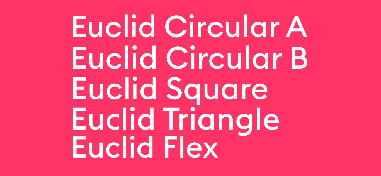 آشنایی با ساختار فونت Euclid